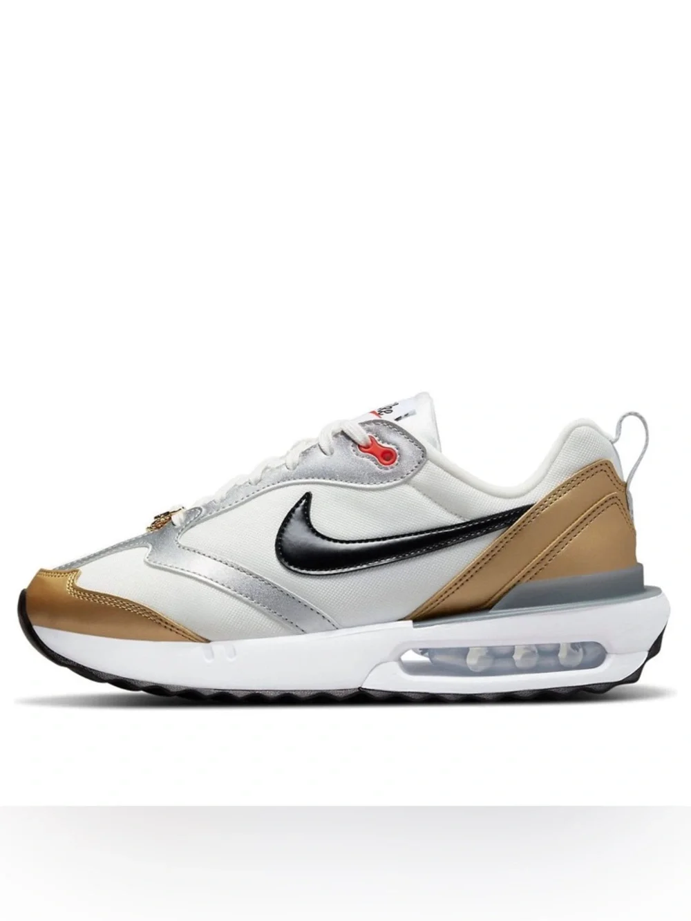 Nike Air Max Dawn SE 'White Metallic Gold' DJ6209-100 Size 7.5